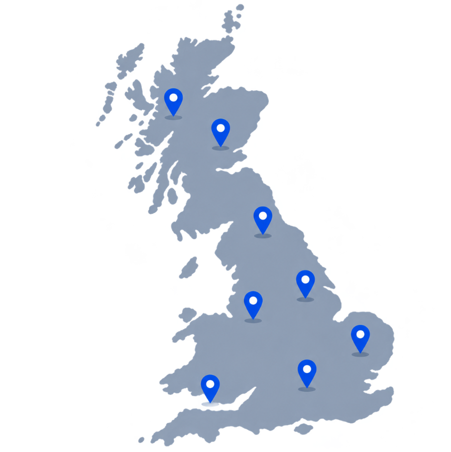 UK Coverage Map