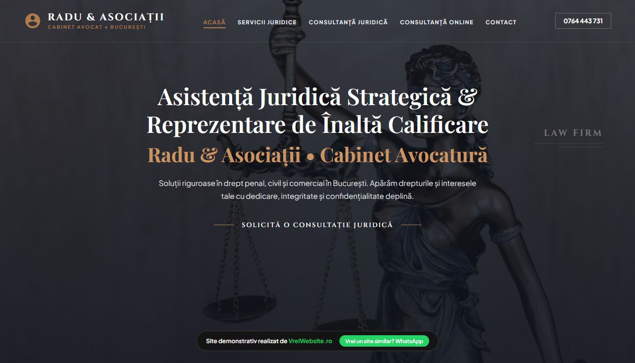 Cabinet Avocatură Radu & Asociații