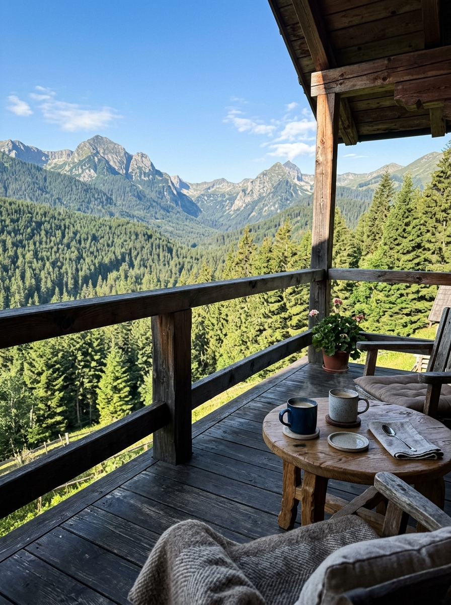 Priveliște montană spectaculoasă